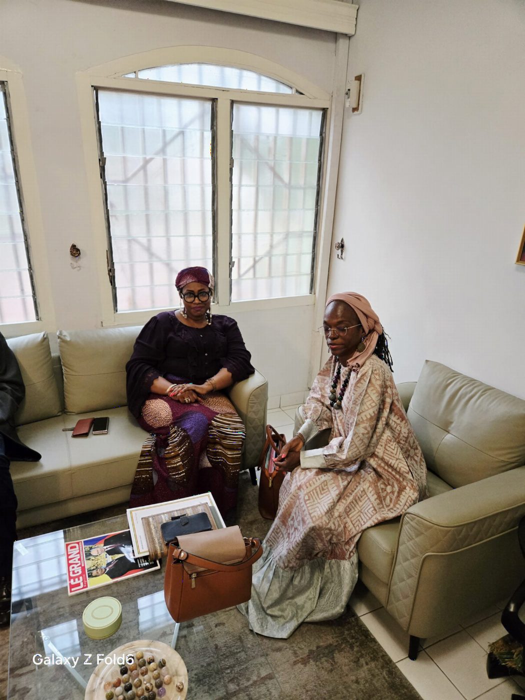 Dr Flavie LOMBO et des partenaires autour de la formation