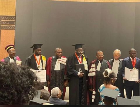 Cérémonie de convocation — jury et dignitaires
